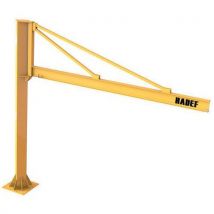 Potence sur fût inversée 270° - Force 500 kg - Portée 5 m - Hadef