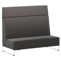 Chauffeuse Droite Haut Dossier Loggia Tissu M1 Anthracite