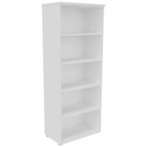 Bibliothèque Offnen Ouverte 4 Tablettes 80 X 201 Cm Chêne Brut