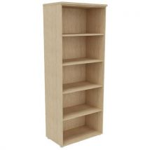 Bibliothèque Offnen Ouverte 4 Tablettes 80 X 201cm Chêne Fil