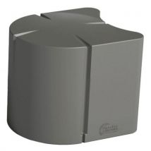 Pouf Connexio Ovale 523 Cm - Gris Quartz Ral 7039