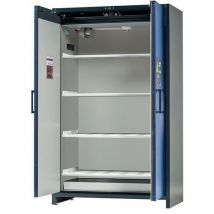 Armoire Io90.195.120.k2.wdc Bleu 4 Étagère Perforée 1 Bac De Rétention (époxy)