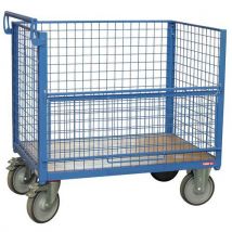 Chariot Fimm 500 Kg 1000 X 700 Mm Conteneur Grillagé
