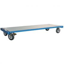 Chariot Fimm 1200 Kg 2000x800 Mm Plateau Nu Roues Rectangle