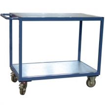 Servante Fimm 250 Kg 2 Plateaux 1000x600 Mm Tôle