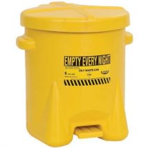 Bidons Pour Déchets Poly 42x34.3cm 4.1 Kg Jaune_93fl