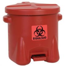 Bidons Pour Déchets Biodangereux 55.9x45.8cm Rouge_94bio