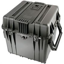 Valise Étanche Noire Peli Case Sans Mousse 0350