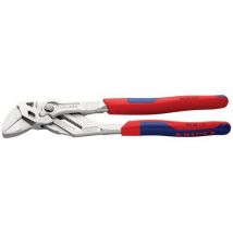 Pince-clé 250mm - Gainage Bi-matière - Chromée - Capacité 52mm