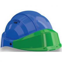 Casque Orizon - Bleu - Visière Vert
