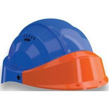Casque Orizon - Bleu - Visière Orange