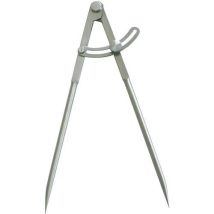 Compas Charnière Pointes Trempées 1/4 Cercle Poli - 250mm