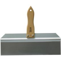 Taliaplast - Couteau de finition inox - Lame 35cm - Manche bois - Outillage spécialisé
