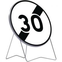 Panneau B33 Fin De Limitation 30km/h - C2 - 850cm