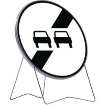 Panneau B34 Fin D'interdiction De Doubler - C1 - 850