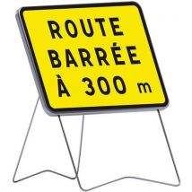 Panneau Kc1 Route Barrée À 300 M - C1 - 800x600