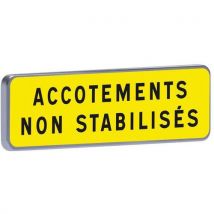 Panonceau Km9 Accotements Non Stabilisés - C2 - 900x250cm