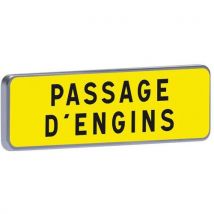 Panonceau Km9 Passage D'engins - C1 - 700x200