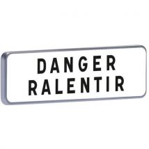 Panonceau M9 Danger Ralentir - C1 - 700x200