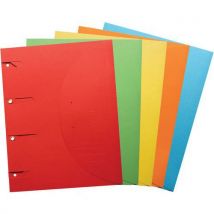 Chemise Perforée Smartfolder Uno - Assorti - Lot De 10