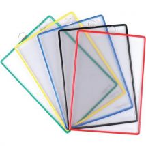 Poche À Anse - A4 - Portrait - Grand Coté - Bleu