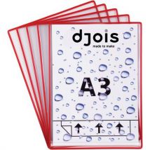 Poche Drypocket Anti-humidité - Sans Pivot - A3 - Rouge