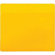 Poche Logistique À Accrocher - A5 - Paysage - Jaune