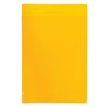 Poche Logistique À Adhésif Permanent - Portrait - A4 - Jaune