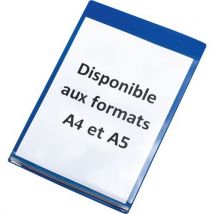 Poche Anti-humidité À Accrocher - Portrait - A5 - Bleu