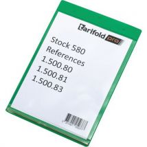 Poche Anti-humidité À Accrocher - Portrait - A5 - Vert