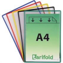 Poche Standard Tarifold Sans Pivots - A4 - Gris