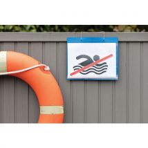 Poche Anti-humidité À Accrocher - Paysage - A4 - Bleu