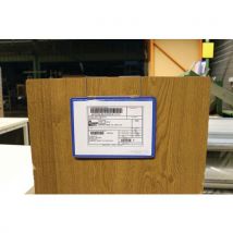 Poche Logistique Renforcée À Accrocher A4 - Paysage - Bleu