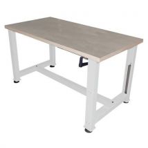 Etabli à manivelle multiplis 1200x750x740/1040 cm Gris - Anjou Tolerie