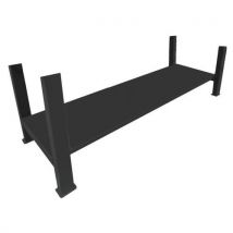 Plateau entrepieds pour établi 1200 - Anthracite 7016 - Anjou Tolerie