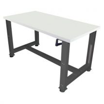 Etabli À Manivelle Stratifié 2000x750xht 737/1037 Cm Anthracite 7016