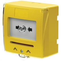 Déclencheur Manuel Jaune 1 Contact No/nf Capot De Protection