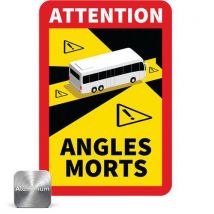 Panneau Danger Angles Morts Pour Bus - Aluminium