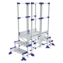 Passerelle Meca Modul 3 Marches Lg 1m - Garde-corpsx2