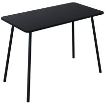 Bureau Home Office Hop 100x50 Cm Noir/noir