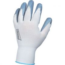 Gants De Manutention Aéré À Enduction Nitrile Support Polyester De Taille 8