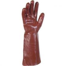 Gants De Manutention En Pvc Rouge De 40 Cm Et De Taille 9