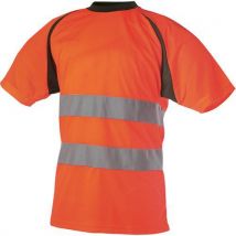 T-shirt Haute Visibilité En Pur Polyester Taille L - Homme