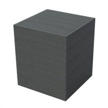 Assise Modulable Cube 60 X 60 X 69 Cm - Gris