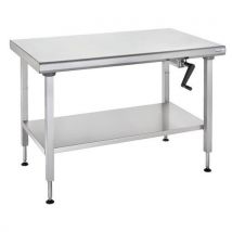 Table Centrale À Hauteur Réglable Ergonomix Avec Étagère 700x1000 Mm