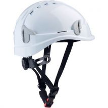 Casque Monteur Non Aéré Avec Jugulaire De Couleur Blanc