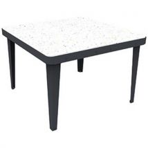 Table Basse La Carrée Confettis /gris Souris