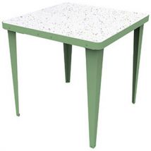 Table Réunion Ensemble Confettis /vert Olive
