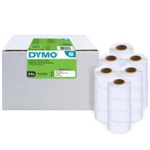 Lot de 24 - Dymo 24 Pack D'étiquette D'adresse Postale Labelwriter 28 X 89 Mm - Dymo