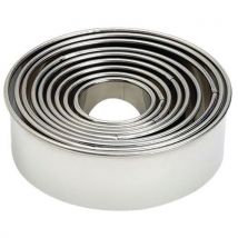 Découpoir Rond Uni De 9 Emporte Pièces Inox - Lacor